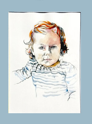 Vorschaubild: Aquarellportrait